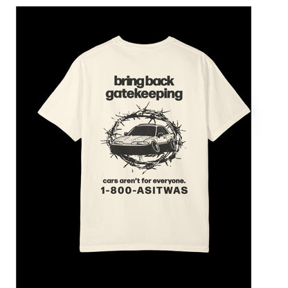 BRING BACK GATEKEEPING - RAW