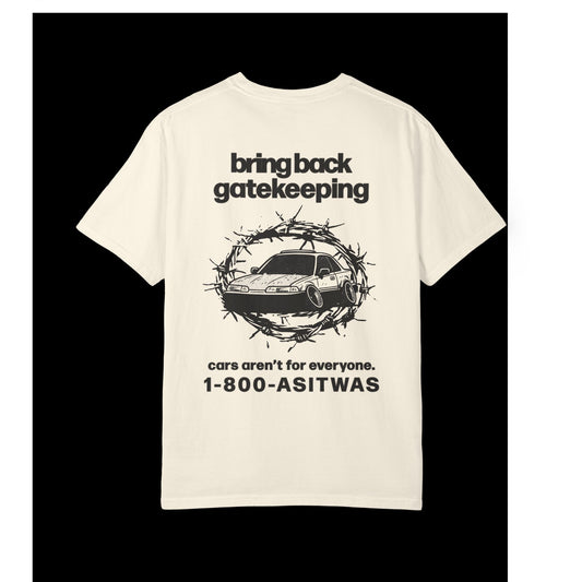 BRING BACK GATEKEEPING - RAW