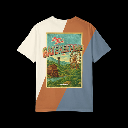 BRING BACK GATEKEEPING - GATLINBURG POSTCARD