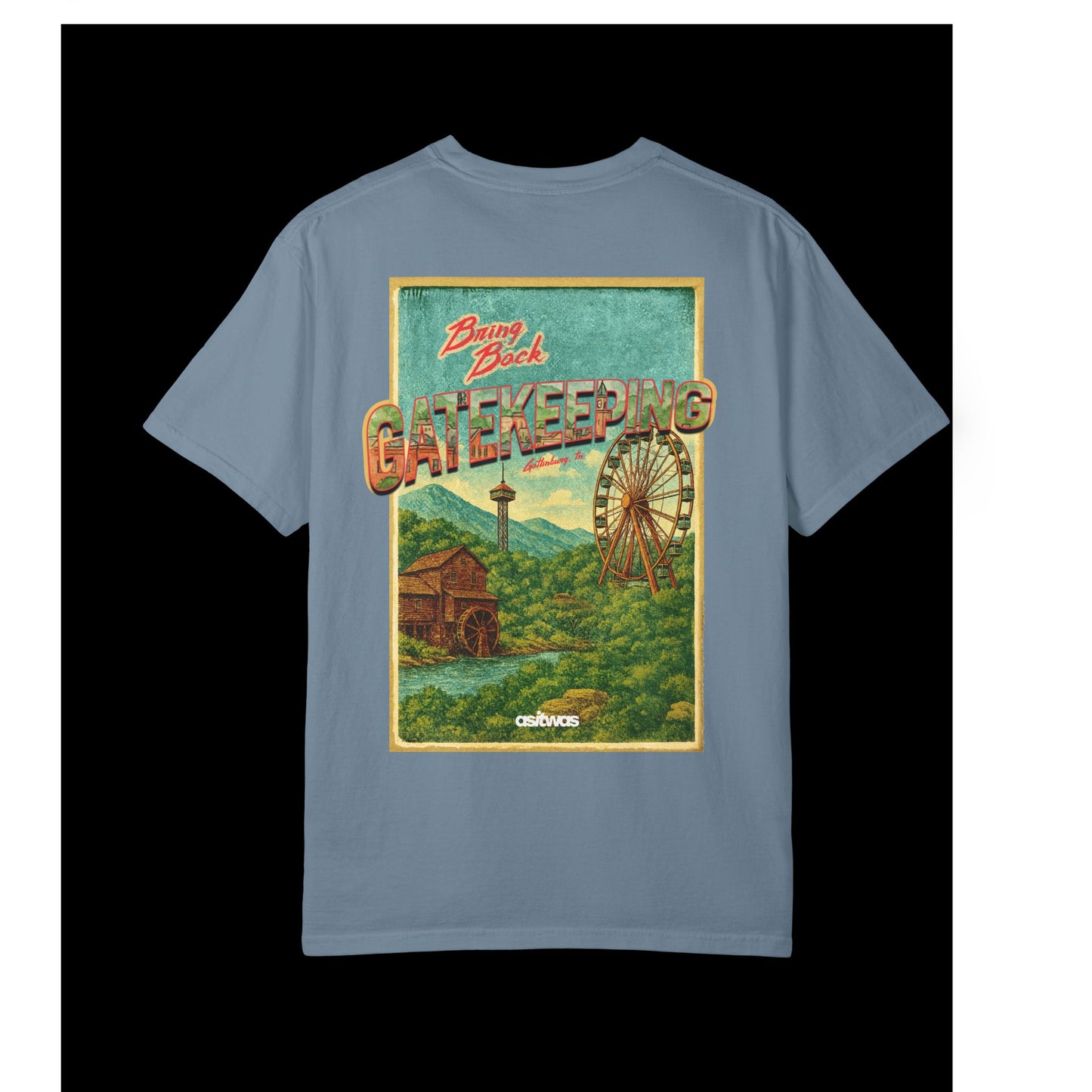 BRING BACK GATEKEEPING - GATLINBURG POSTCARD